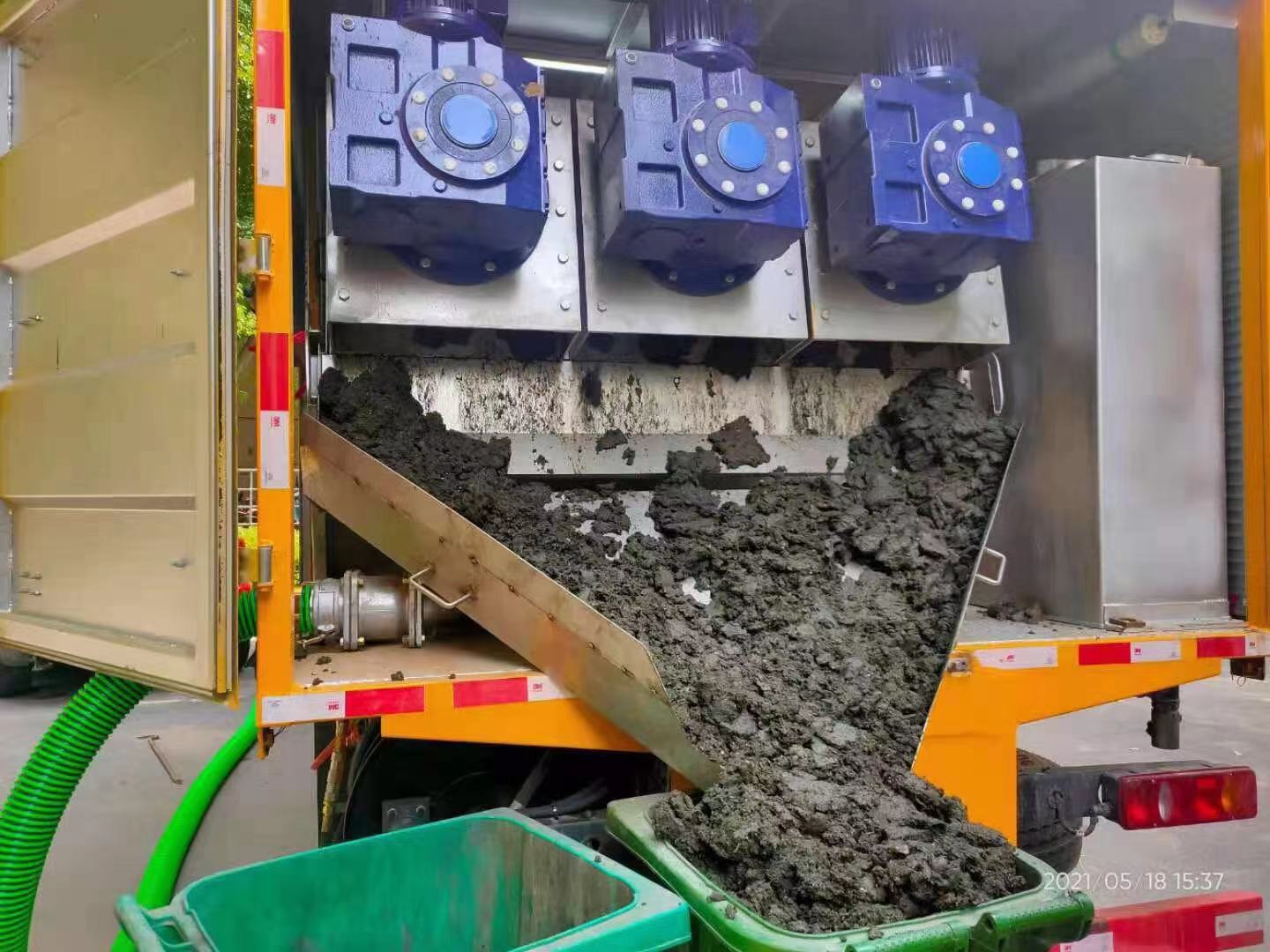 阿荣化粪池清掏城市维护站-泥浆净化干湿分离处理